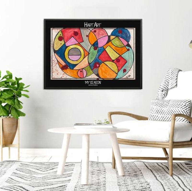 Artwork DT Johnny by Heart Art for purchase online