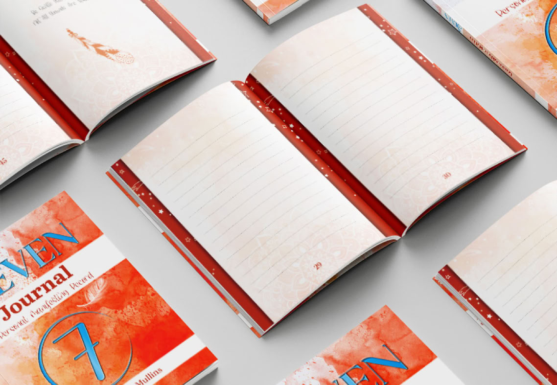 Journal 7-Companion, open journal pages