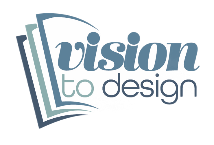 Vision To Design logo, owner Monika Lader